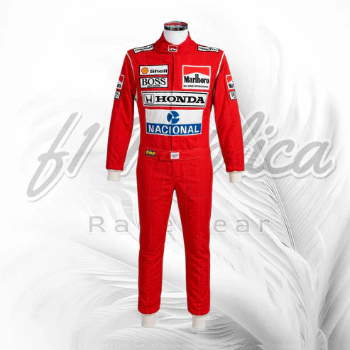 Ayrton Senna McLaren Honda 1991 Replica Racing Suit | F1 Racewear