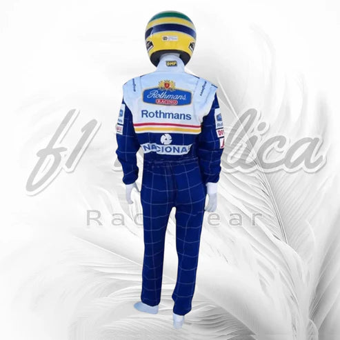 Ayrton Senna Williams FW16 Rothmans Replica Racing Suit | F1 Racewear