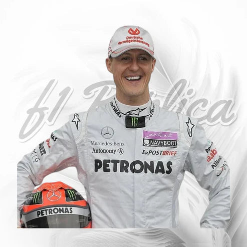 2011 Michael Schumacher Mercedes GP Petronas F1 Racing Suit Replica