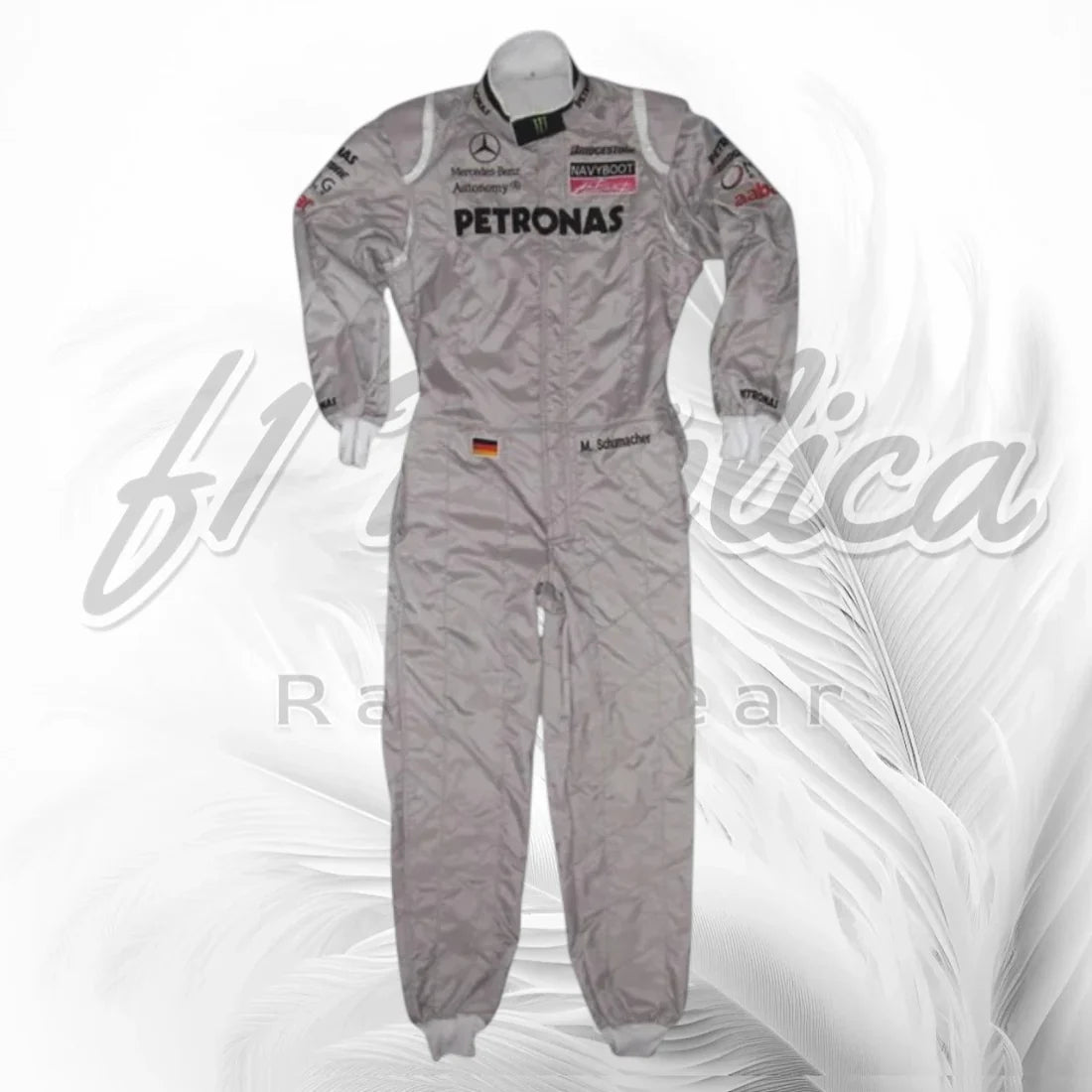 2010 Michael Schumacher Mercedes GP Petronas F1 Racing Suit Replica