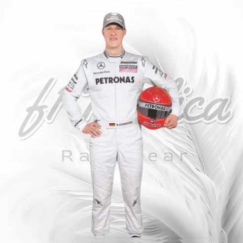 2010 Michael Schumacher Mercedes GP Petronas F1 Racing Suit Replica
