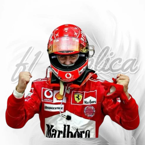 2005 Michael Schumacher Ferrari F2005 F1 Racing Suit Replica