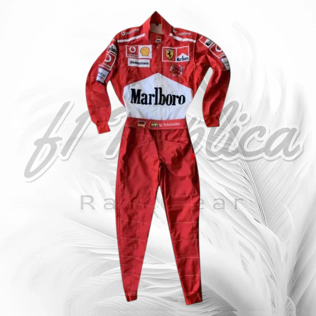 2005 Michael Schumacher Ferrari F2005 F1 Racing Suit Replica