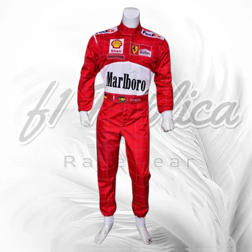 2001 Michael Schumacher Ferrari F1 Racing Suit Replica
