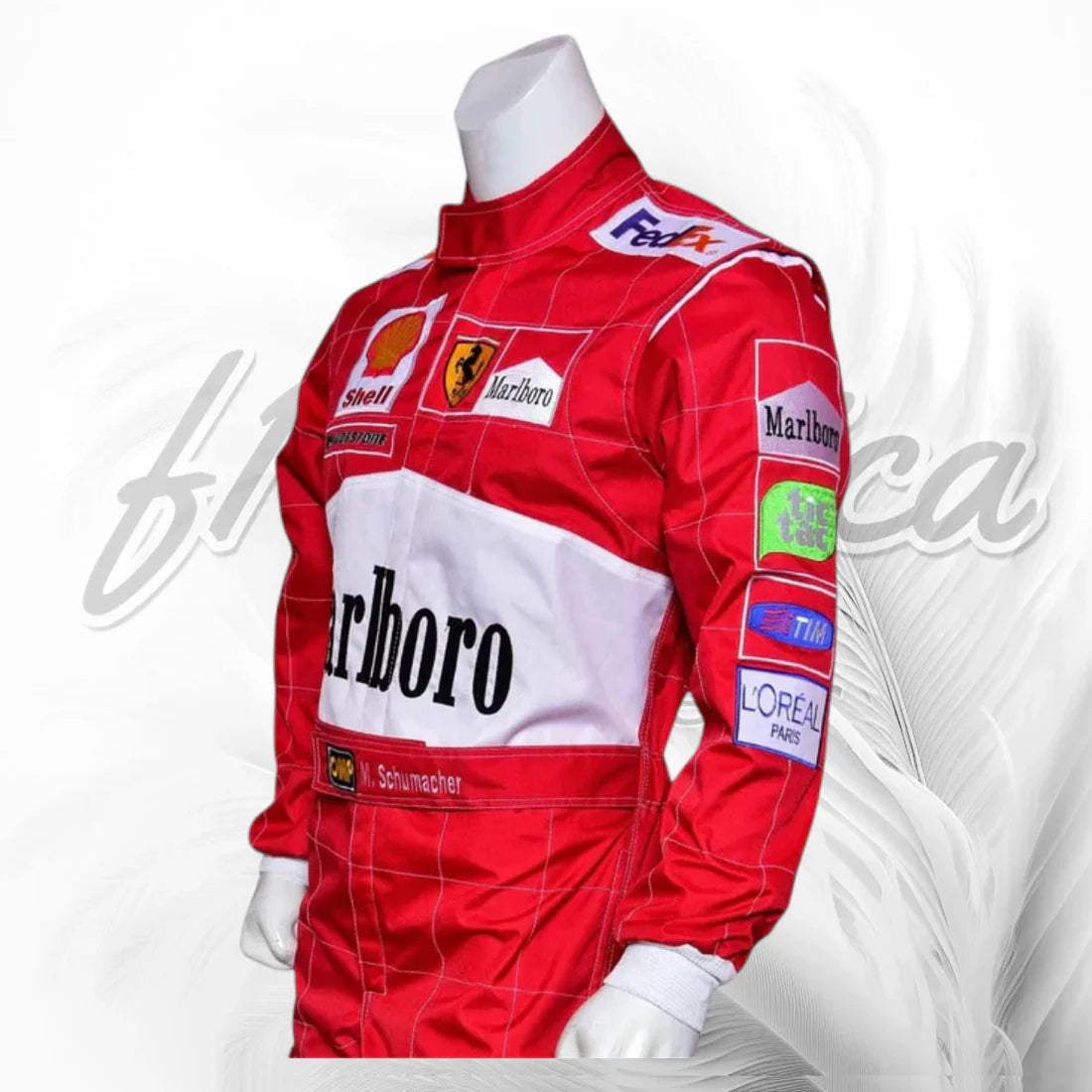 2001 Michael Schumacher Ferrari F1 Racing Suit Replica