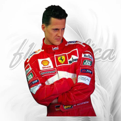2001 Michael Schumacher Ferrari F1 Racing Suit Replica