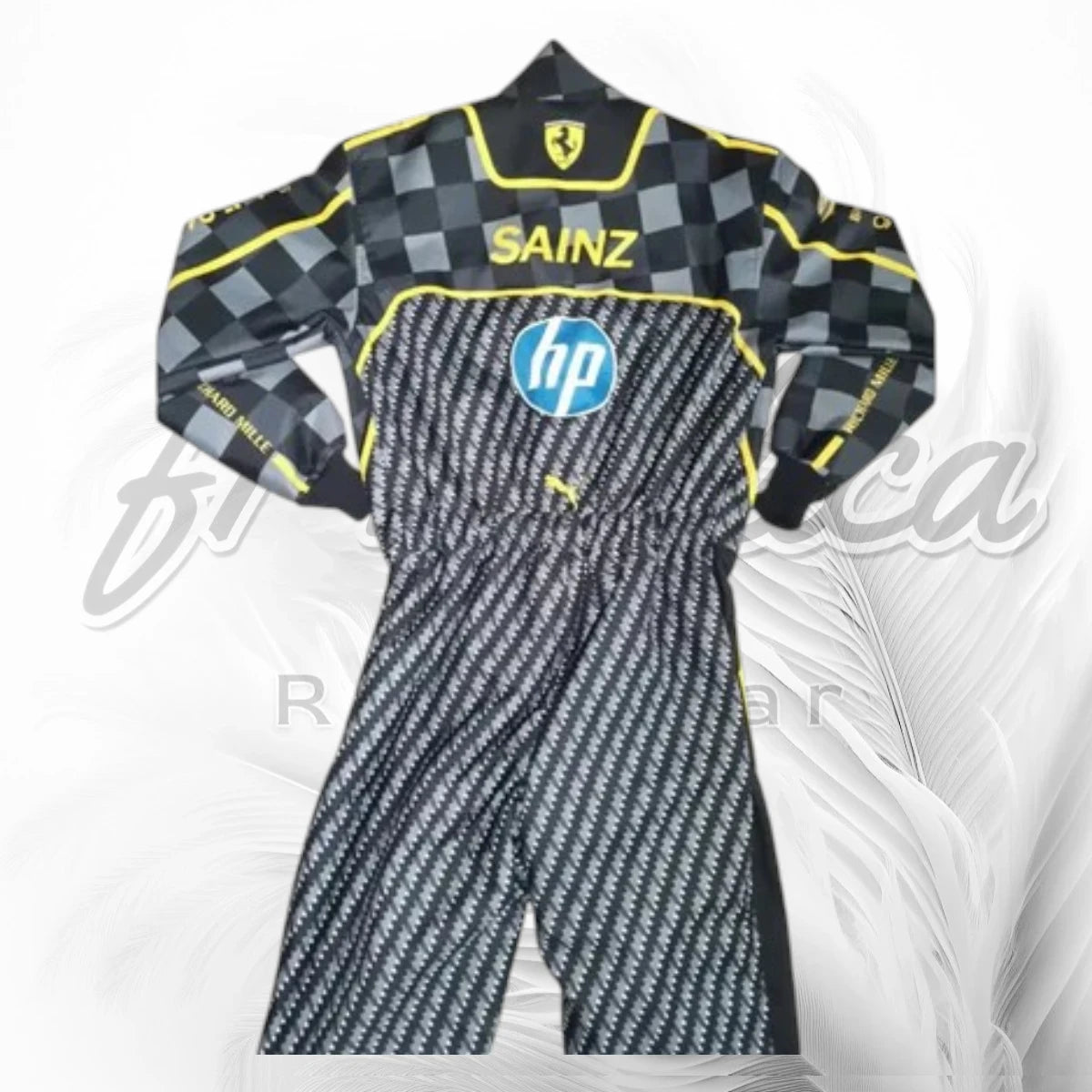 Carlos Sainz 2024 Italian Grand Prix Ferrari Special Edition F1 Racing Suit Replica