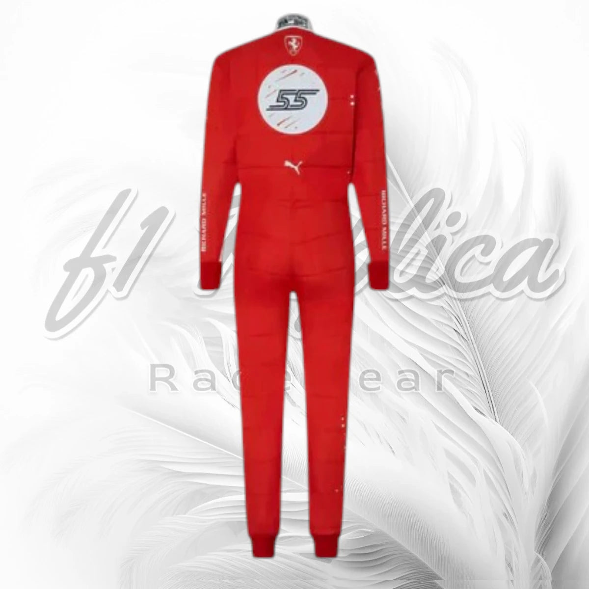 Carlos Sainz 2023 Las Vegas Grand Prix Special Edition Ferrari F1 Racing Suit Replica