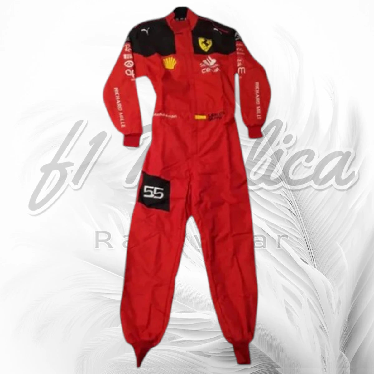 Carlos Sainz 2022 Scuderia Ferrari Formula 1 Racing Suit Replica