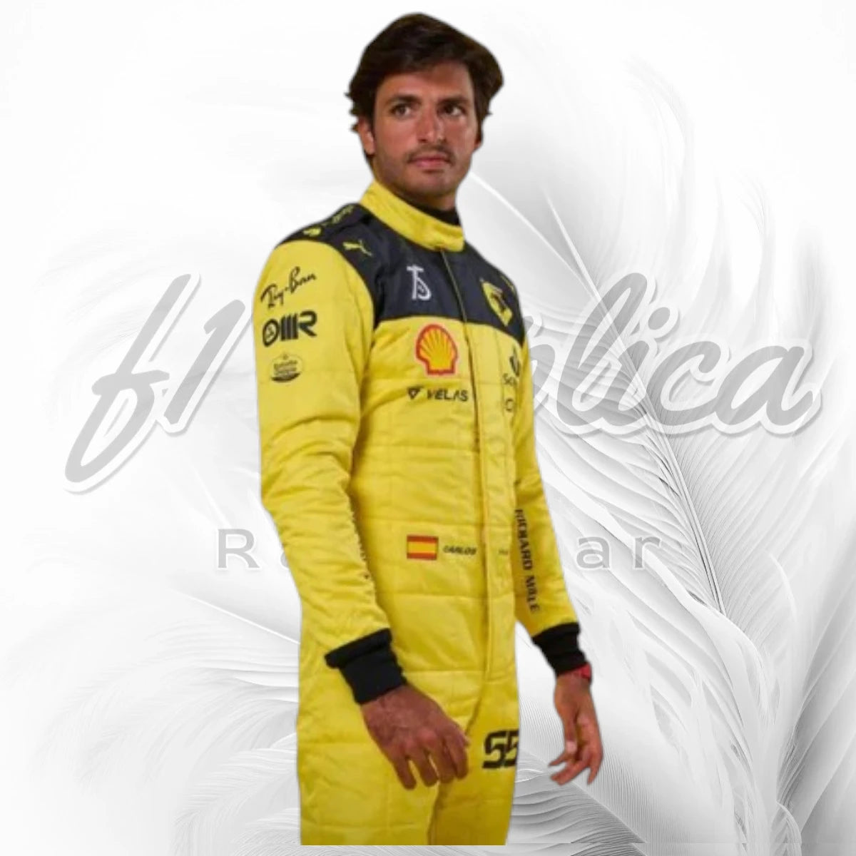 Carlos Sainz 2022 Ferrari 75th Anniversary Monza Special Edition  Racing Suit