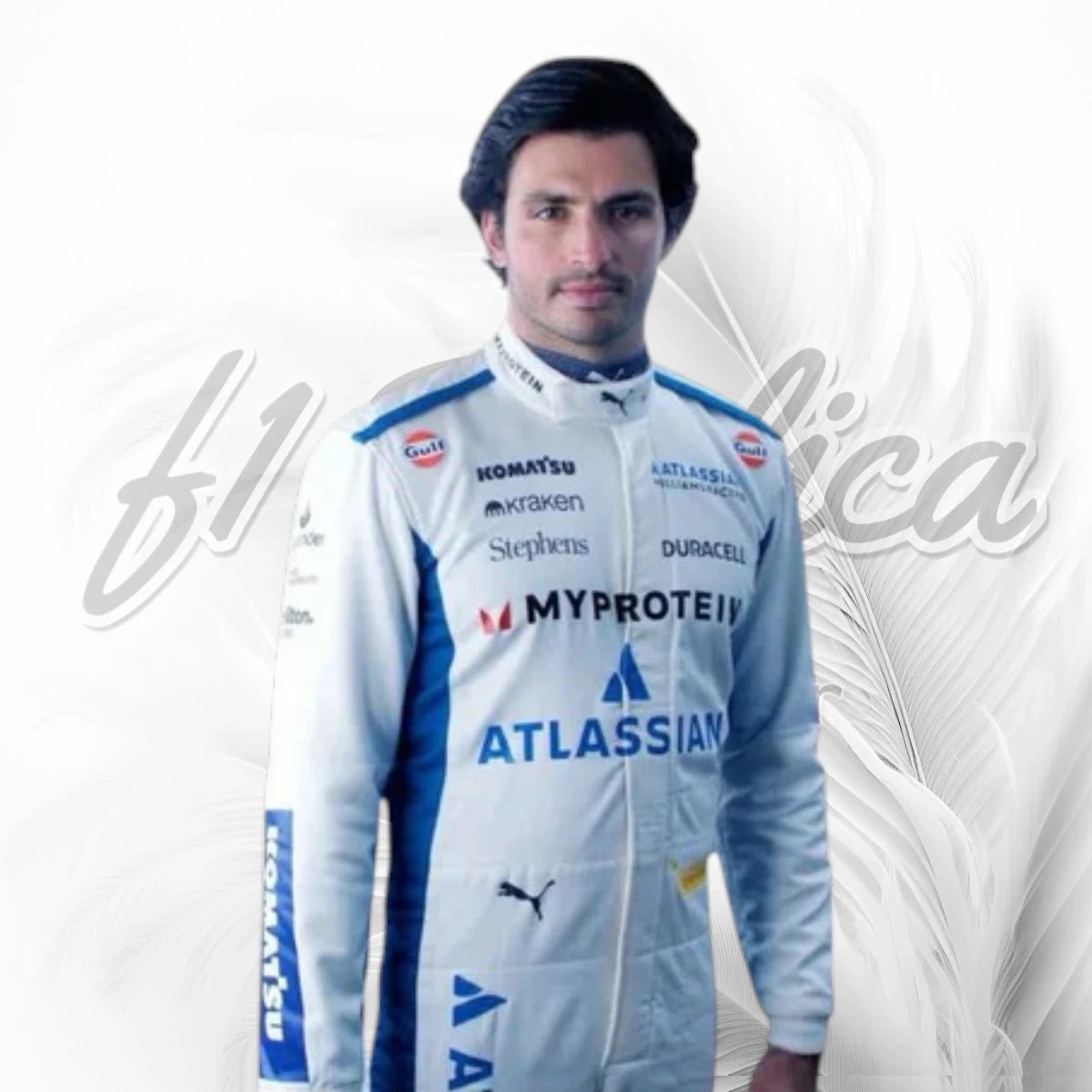 Carlos Sainz Williams Racing F1 Suit Replica 2025