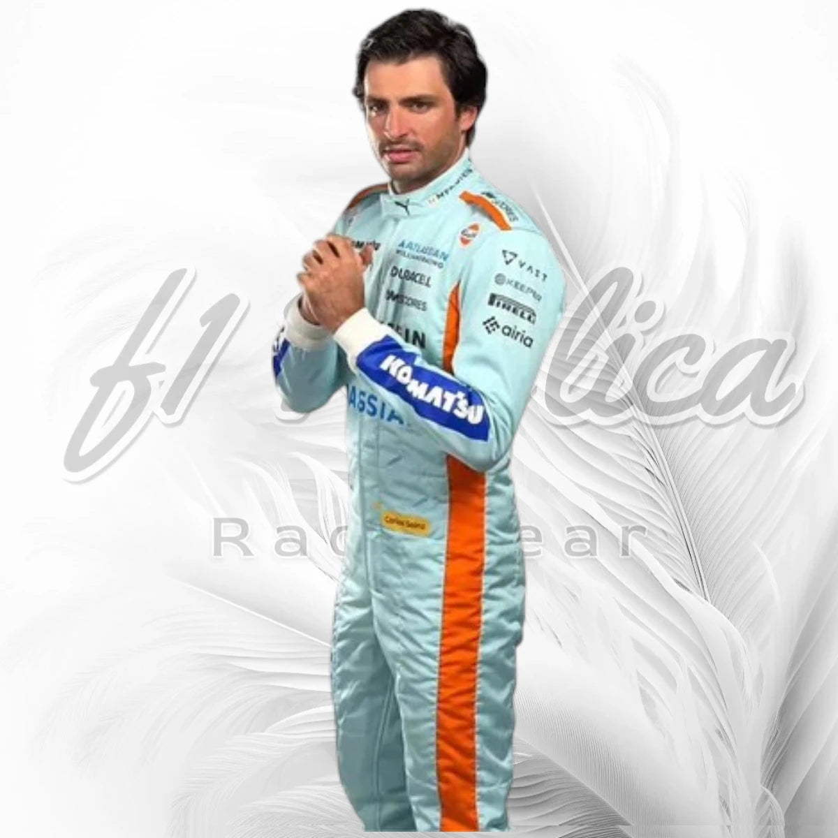 Carlos Sainz Williams Racing São Paulo Grand Prix F1 Suit Replica 2025