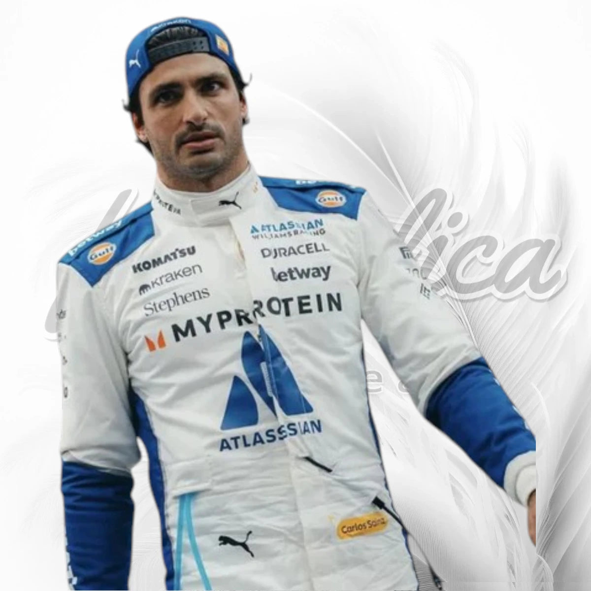 Carlos Sainz Williams Racing Home Grand Prix F1 Suit Replica 2025