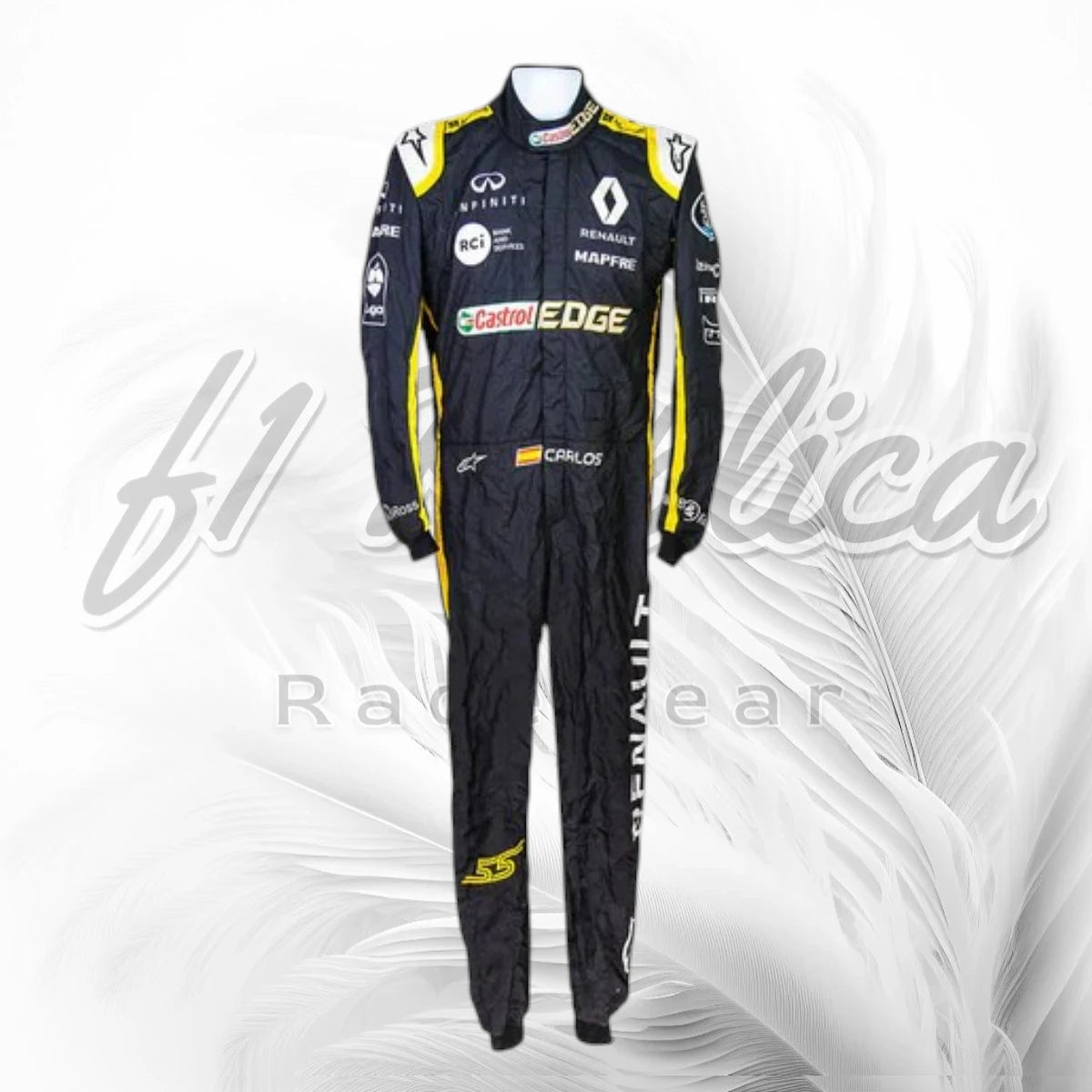 Carlos Sainz Renault F1 Racing Suit Replica 2018