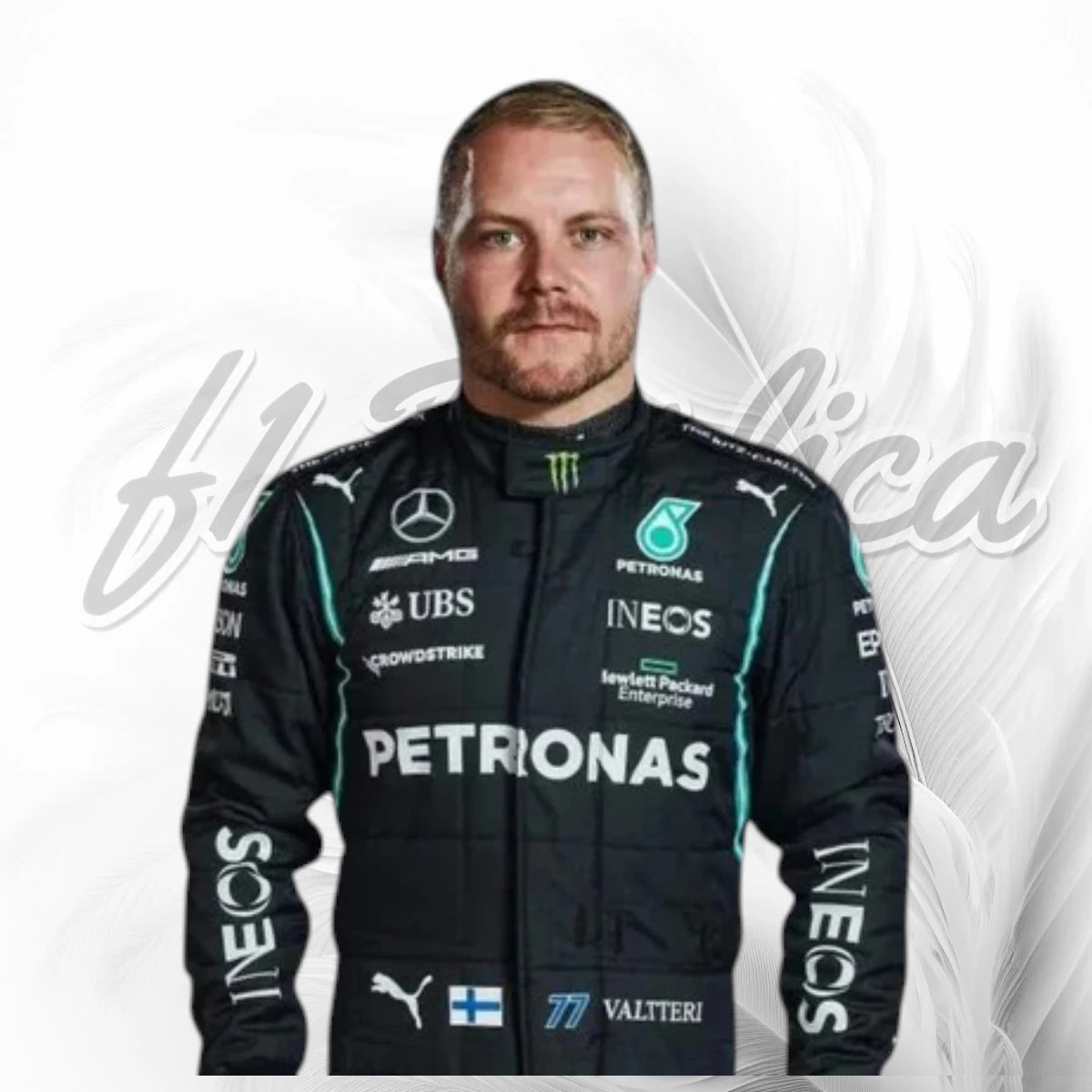 Valtteri Bottas Mercedes-AMG Petronas F1 Racing Suit Replica 2021