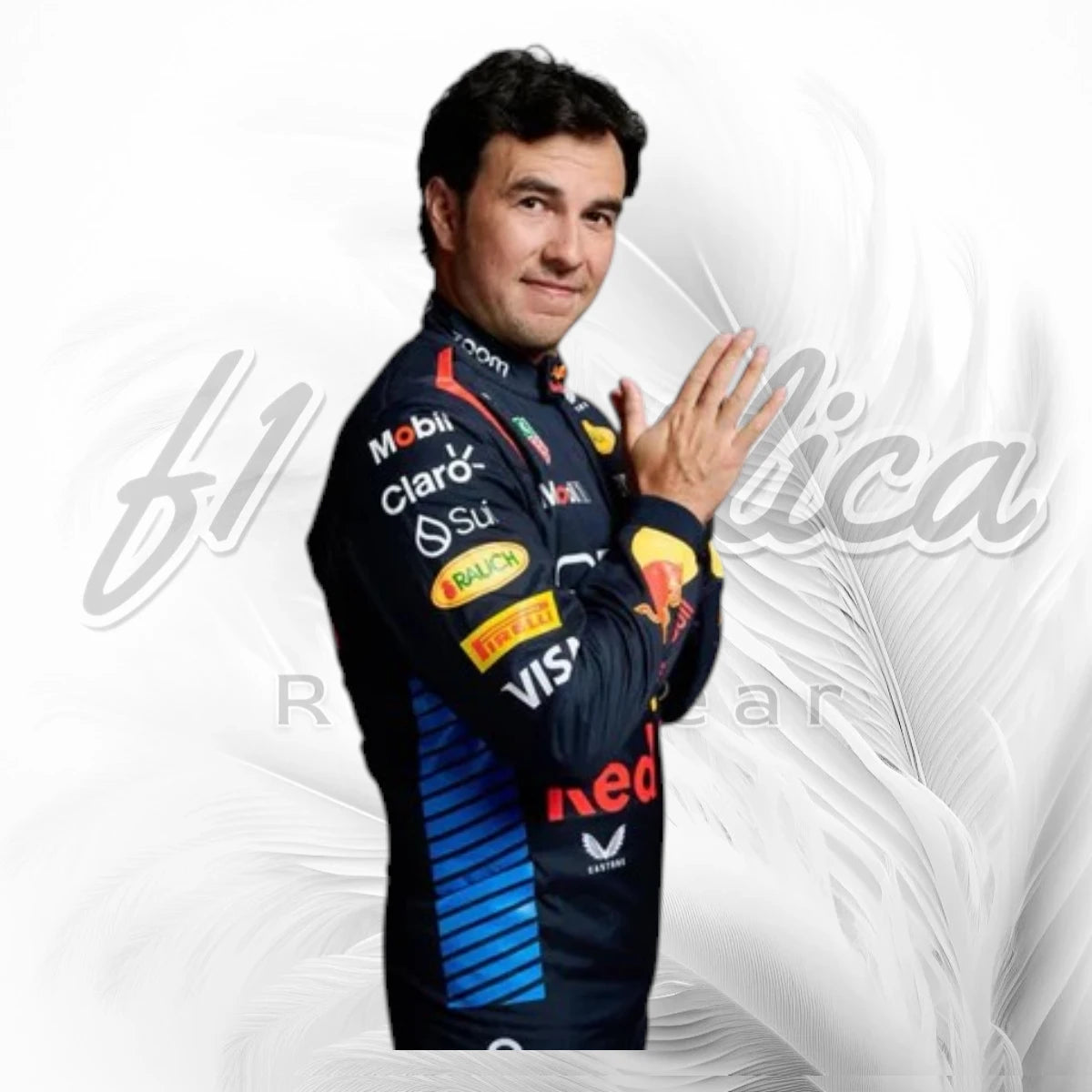 2024 Sergio Perez Oracle Red Bull Racing Formula 1 Racing Suit Replica