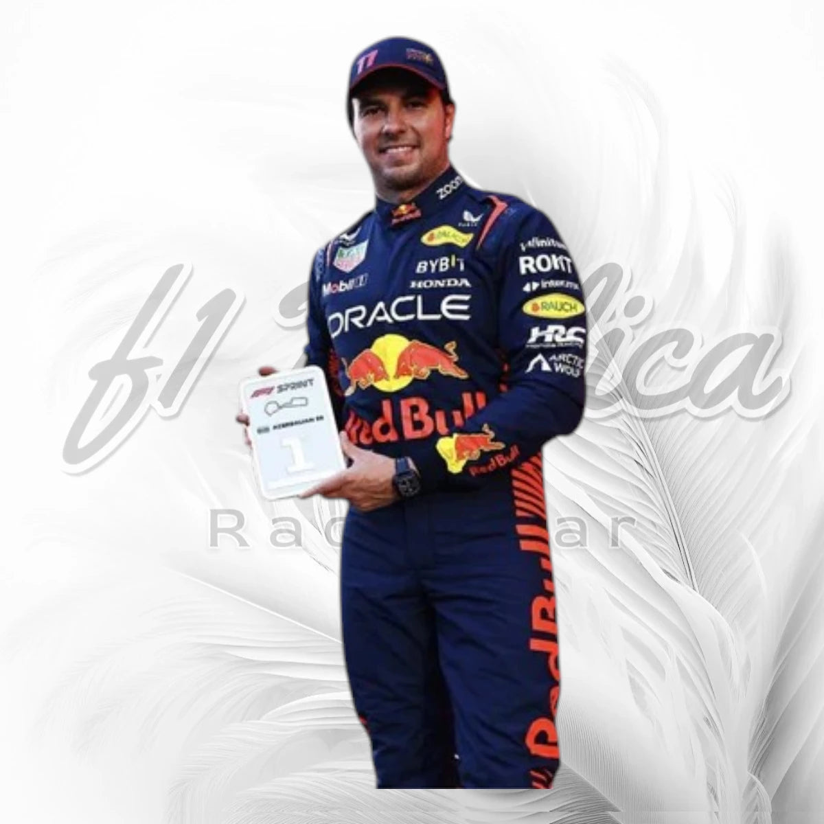 2023 Sergio Perez Oracle Red Bull Racing F1 Racing Suit Replica