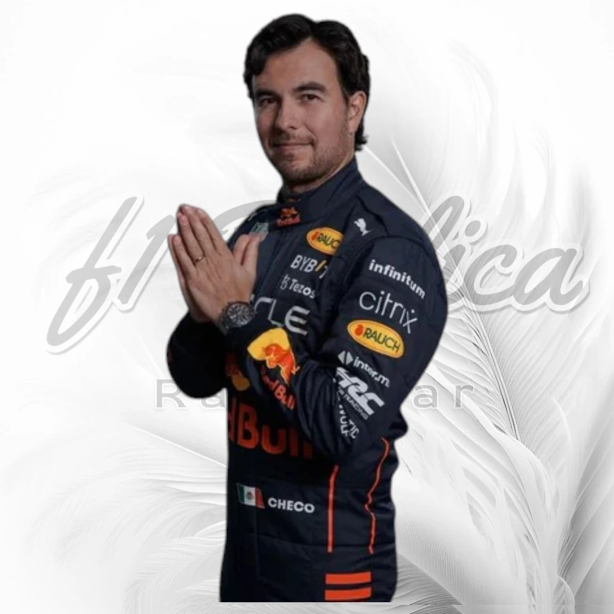 2022 Sergio Perez Oracle Red Bull Racing Suit Replica