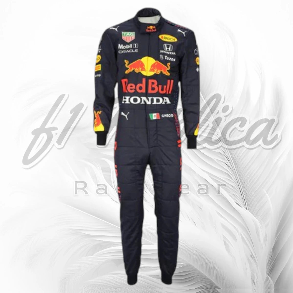 2021 Sergio Perez Red Bull Racing Honda F1 Race Suit Replica