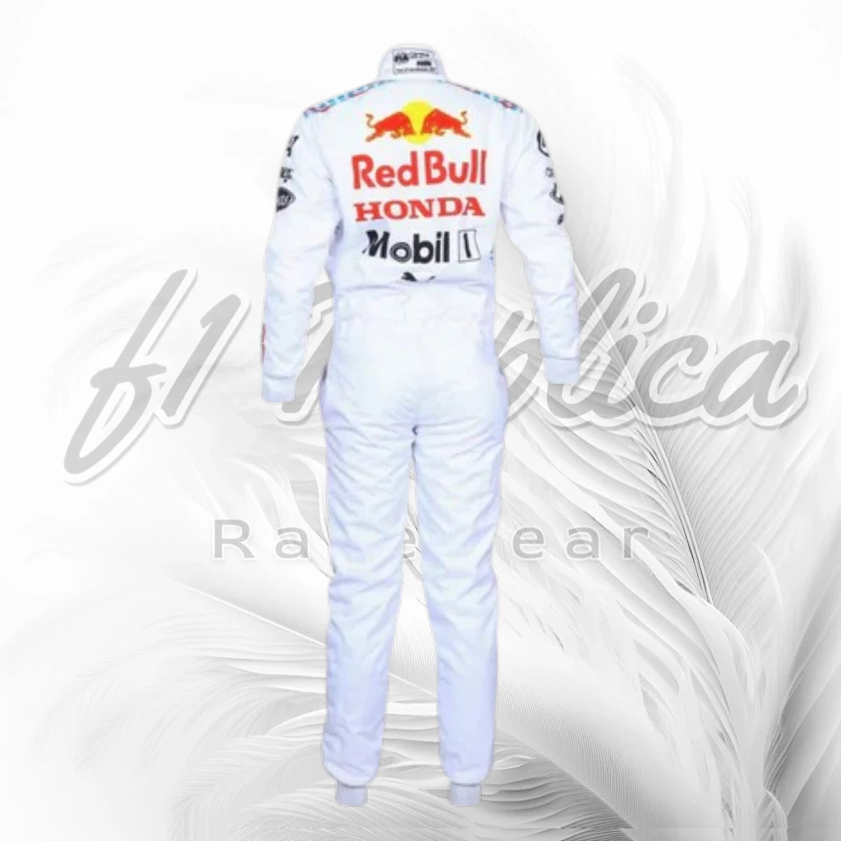 2021 Sergio Perez Turkish Grand Prix White Red Bull Honda F1 Race Suit Replica