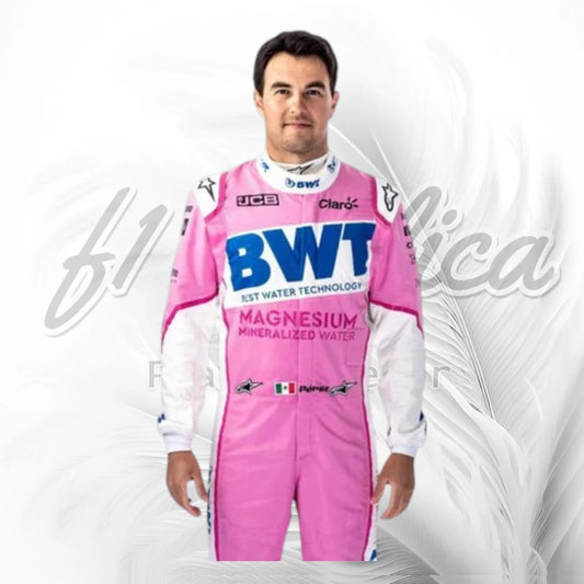Sergio Perez BWT Racing Point F1 Race Suit Replica