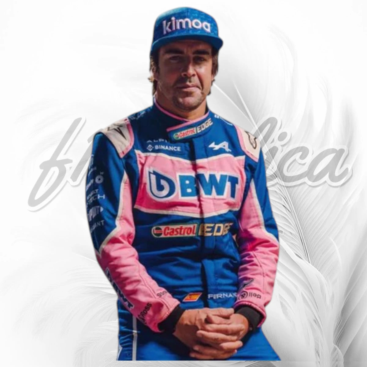 Fernando Alonso BWT Alpine F1 Team Race Suit Replica 2022