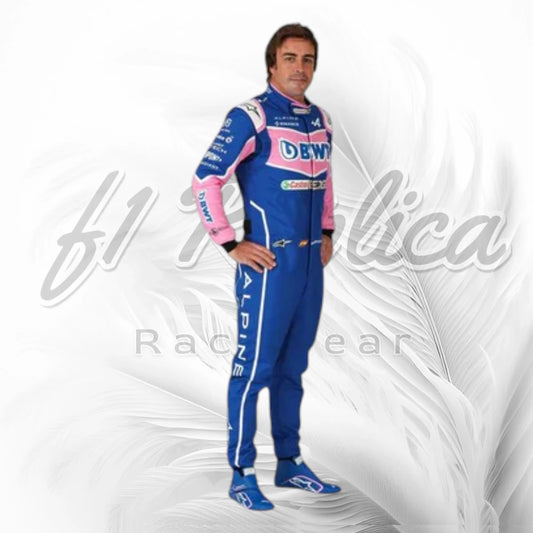 Fernando Alonso BWT Alpine F1 Team Race Suit Replica 2022