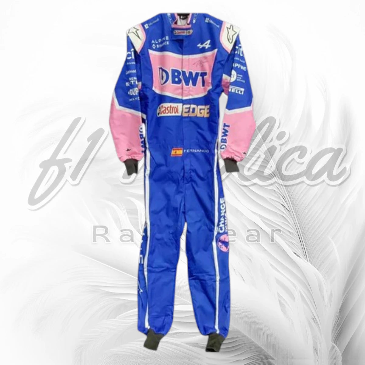 Fernando Alonso BWT Alpine F1 Team Race Suit Replica 2022
