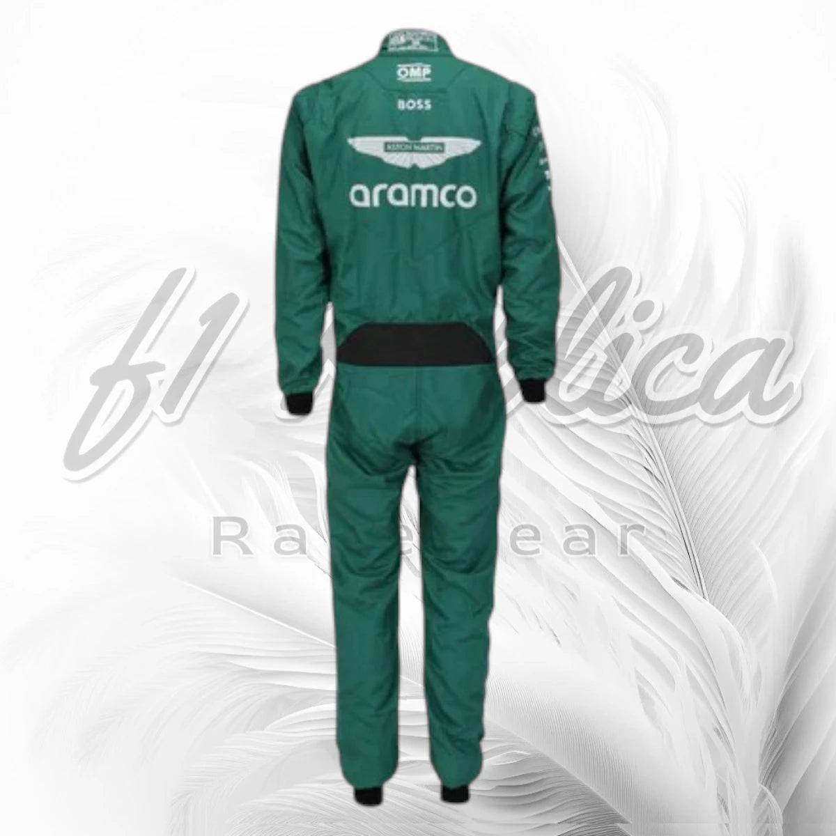 2024 Lance Stroll Aston Martin Aramco F1 Racing Suit Replica
