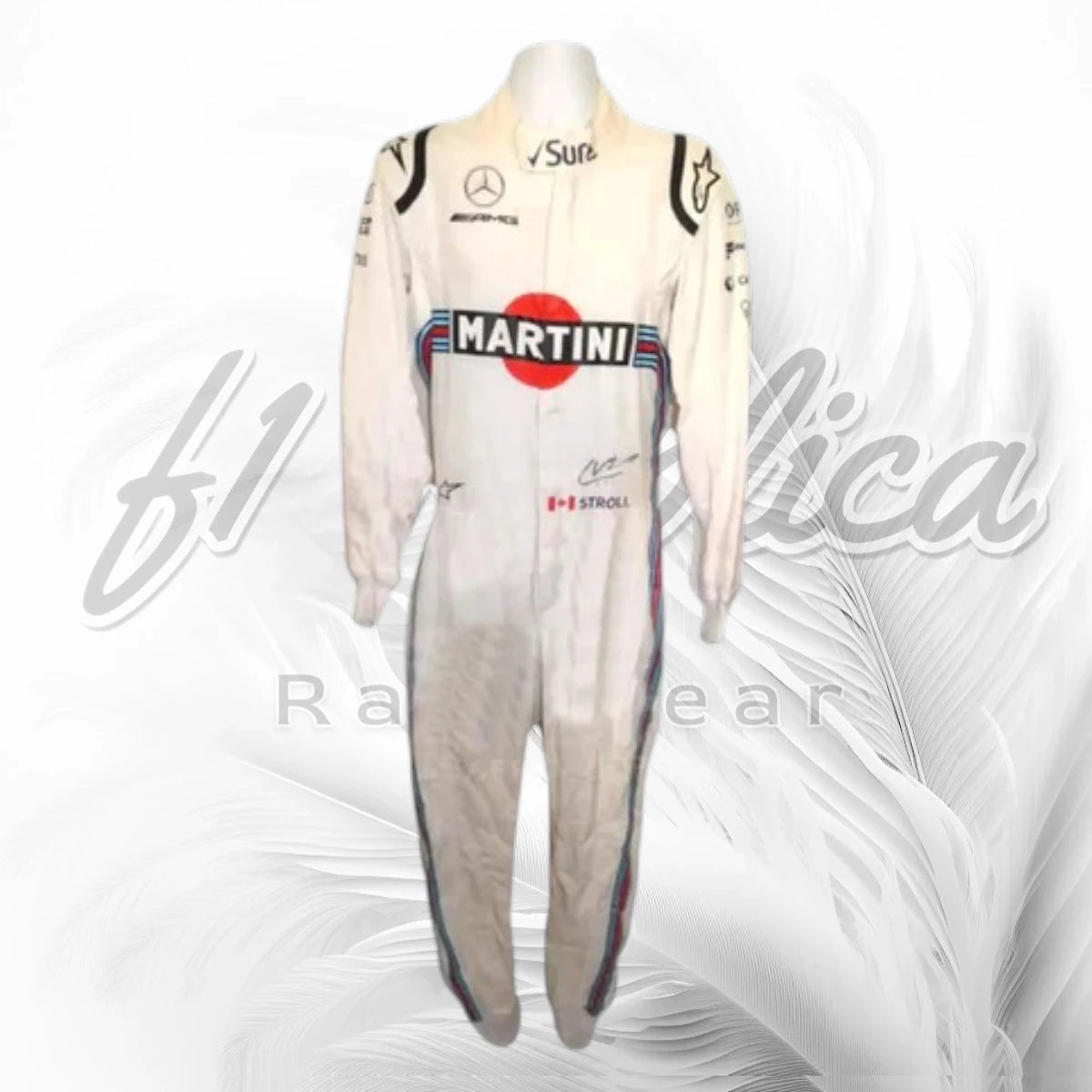 2018 Lance Stroll Williams Martini Racing F1 Racing Suit Replica