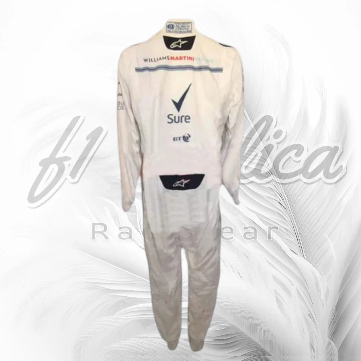 2018 Lance Stroll Williams Martini Racing F1 Racing Suit Replica
