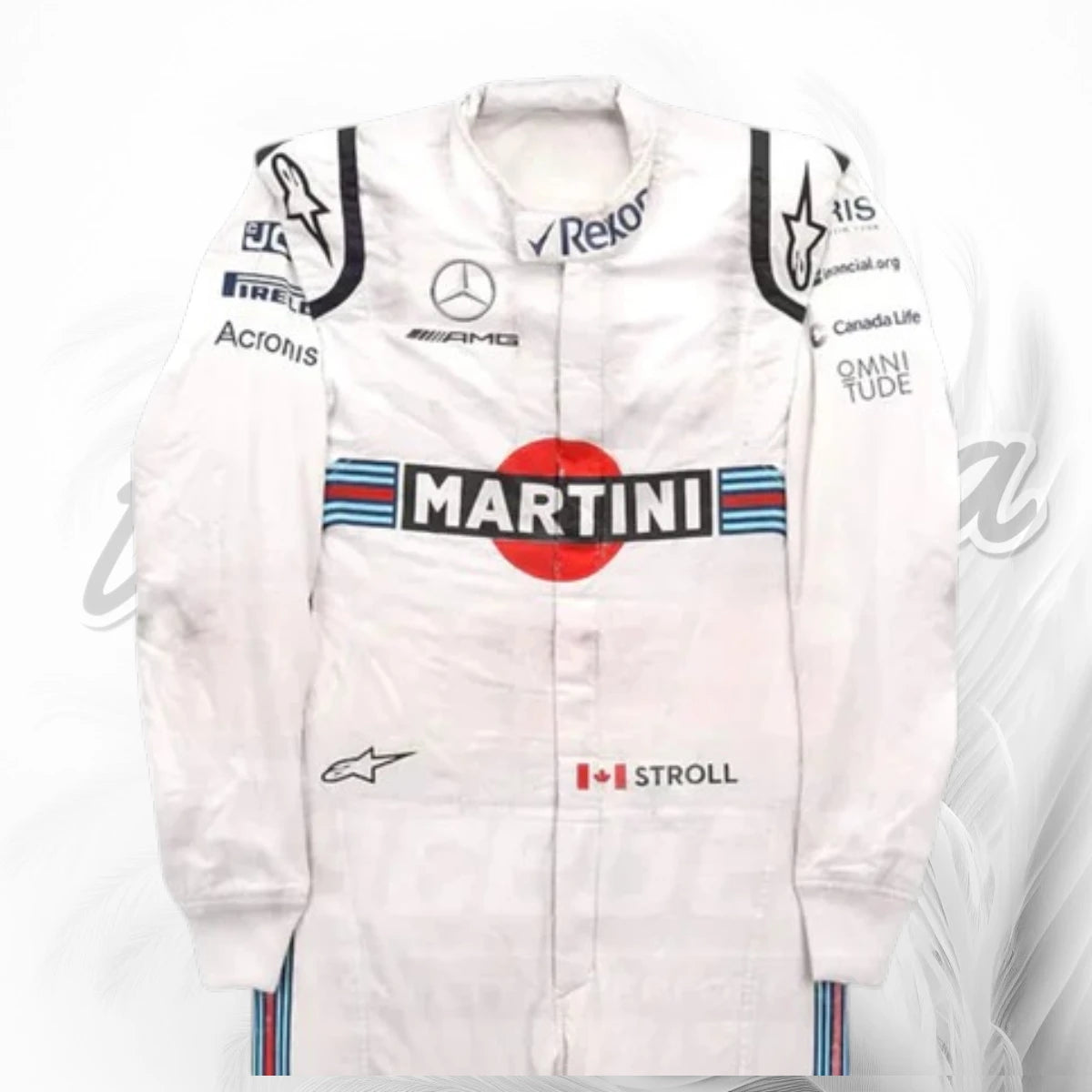 2018 Lance Stroll Williams Martini Racing F1 Racing Suit Replica