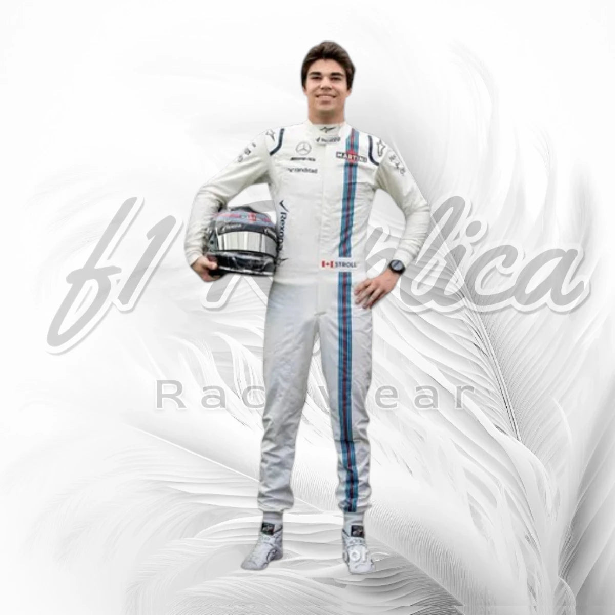 2017 Lance Stroll Williams Martini Racing F1 Racing Suit Replica