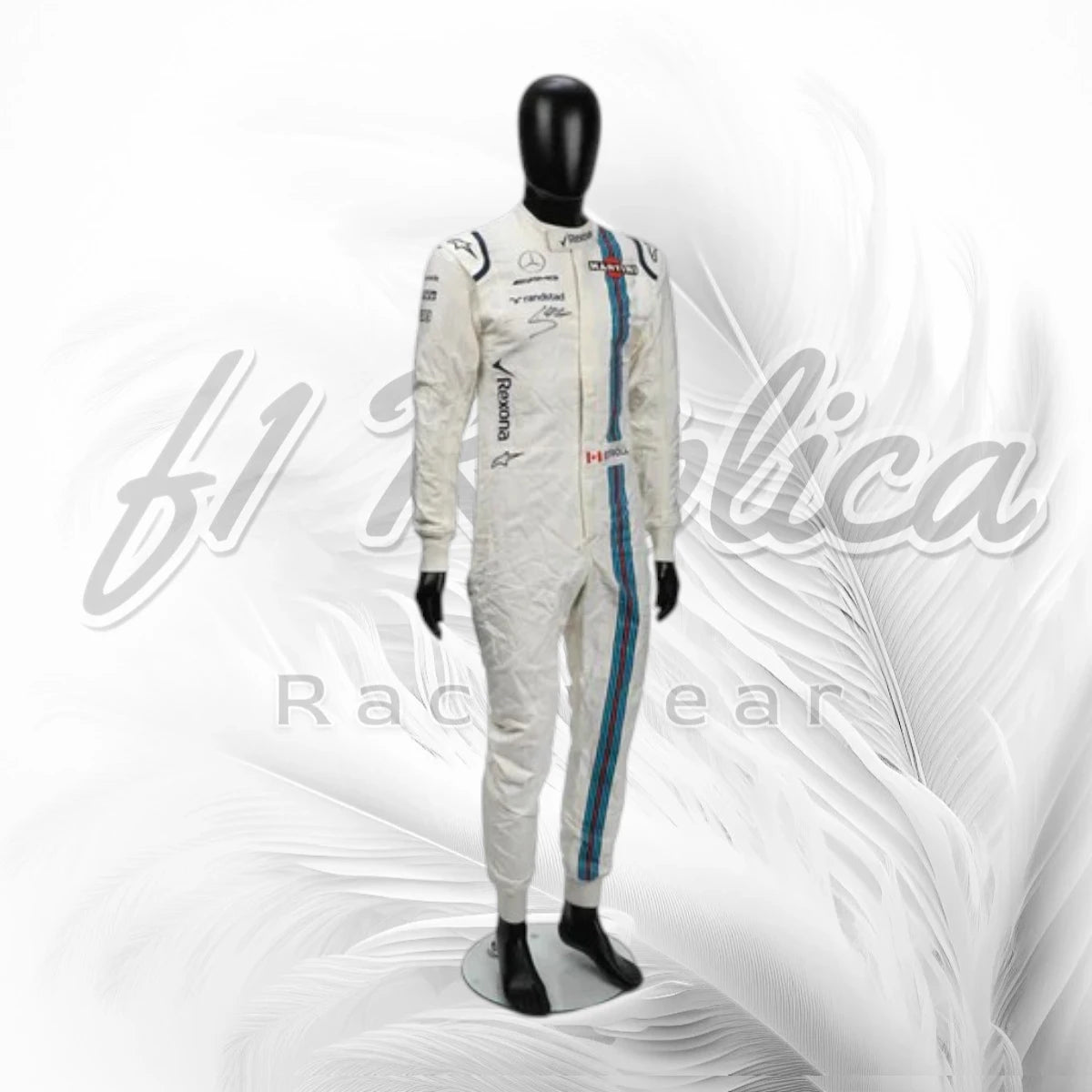 2017 Lance Stroll Williams Martini Racing F1 Racing Suit Replica