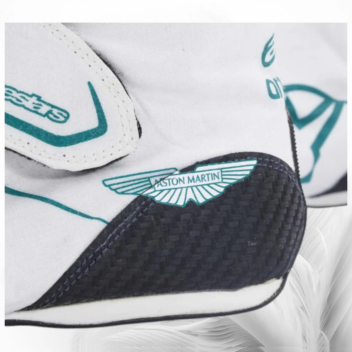 2023 Lance Stroll Race Used Aston Martin F1 Boots