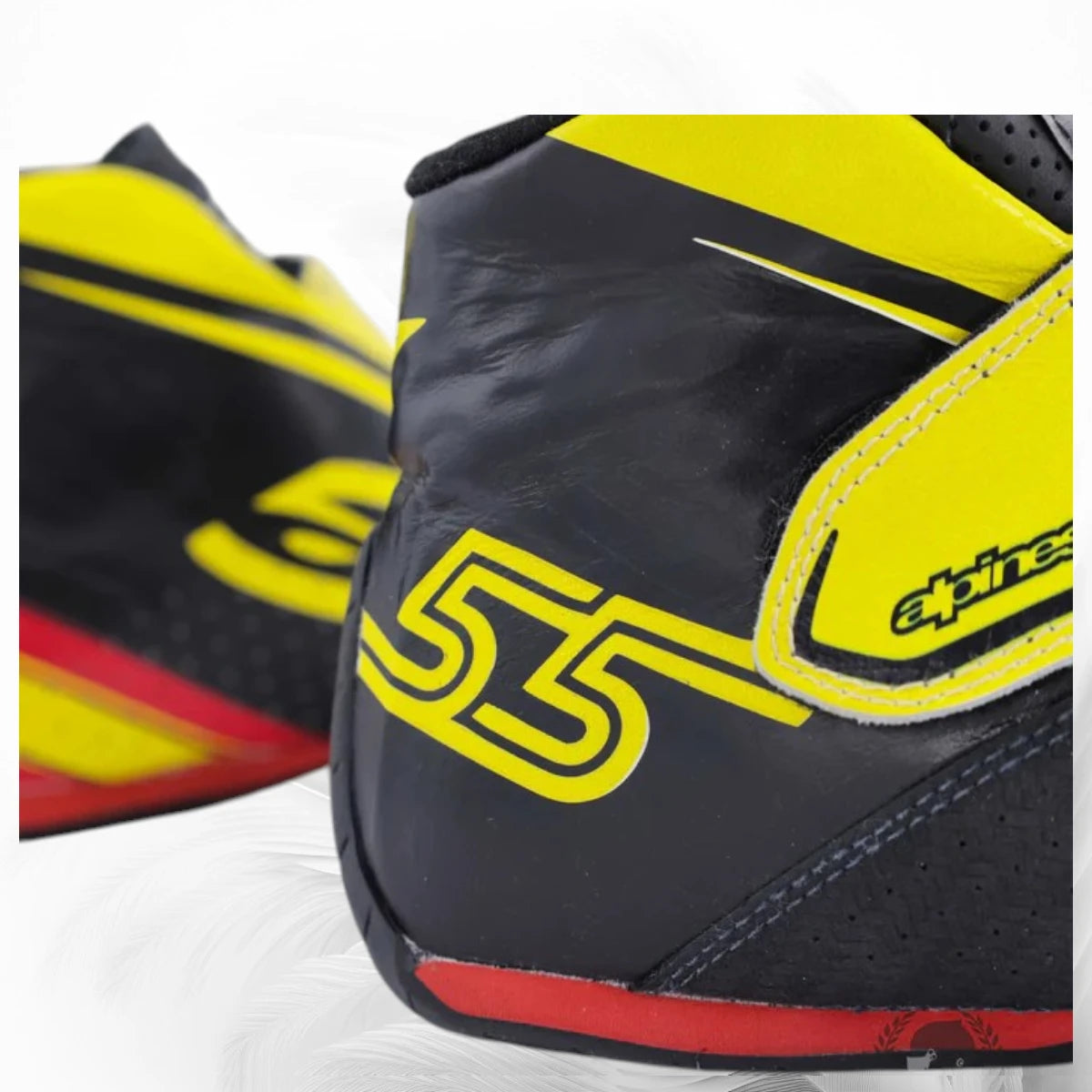 2018 Carlos Sainz Race Used Renault F1 Boots