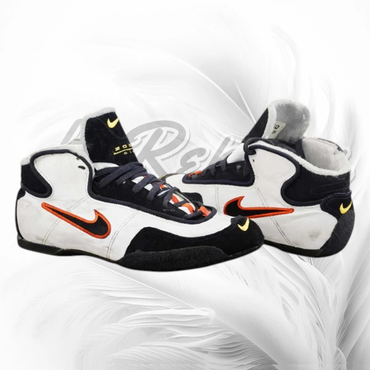 1998 Michael Schumacher Used Nike Scuderia Ferrari F1 Boots