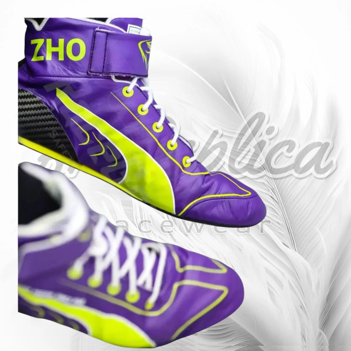 2023 Zhou Guanyu Signed Alfa Romeo F1 Team Race Boots