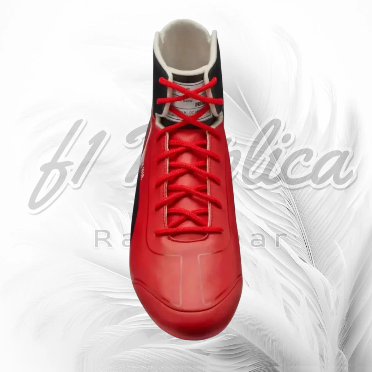 Scuderia Ferrari Puma F1 Race Shoes | Red Ferrari Motorsport Racing Boots