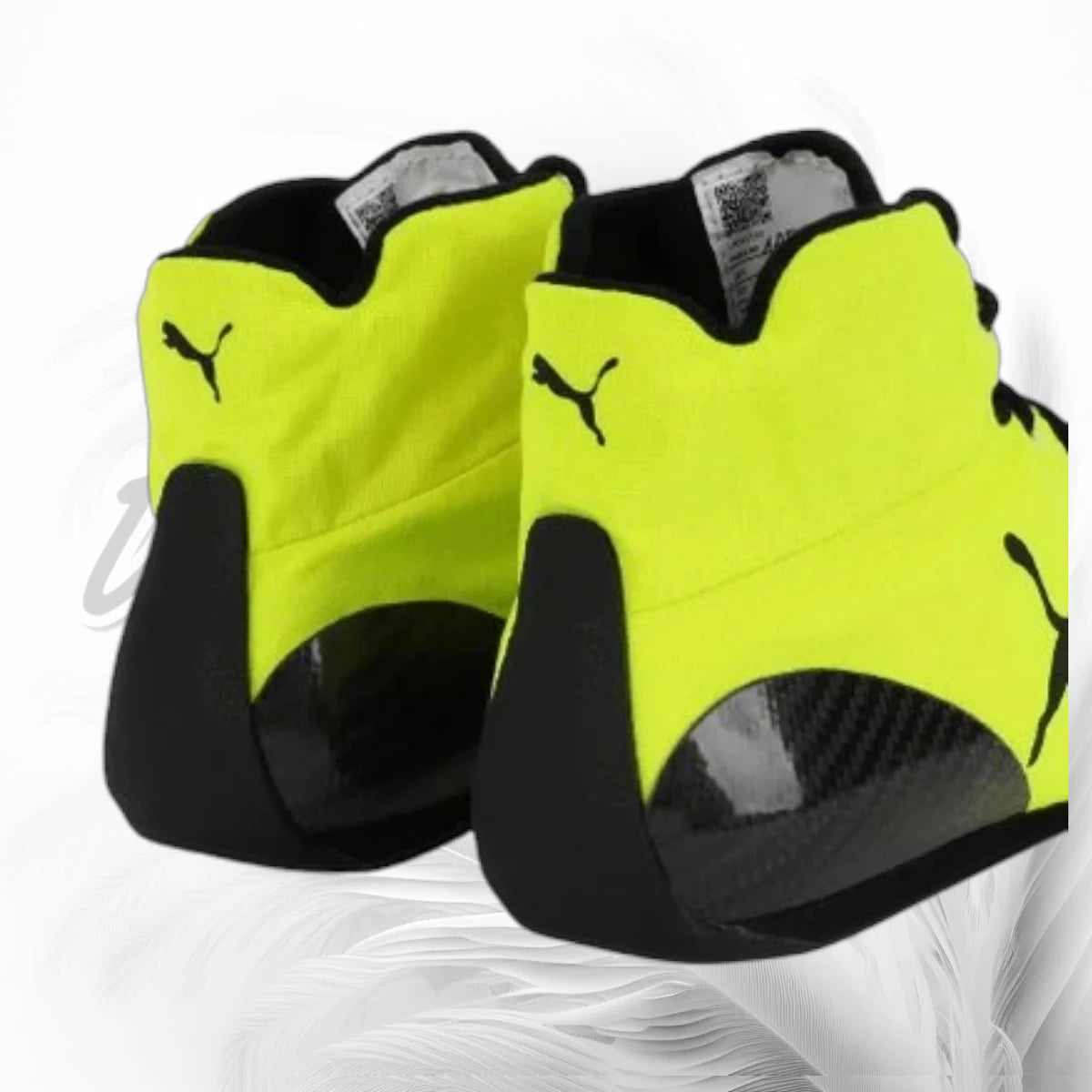 Neon Yellow Puma Motorsport Race Shoes | Formula 1 Inspired Racing Boots