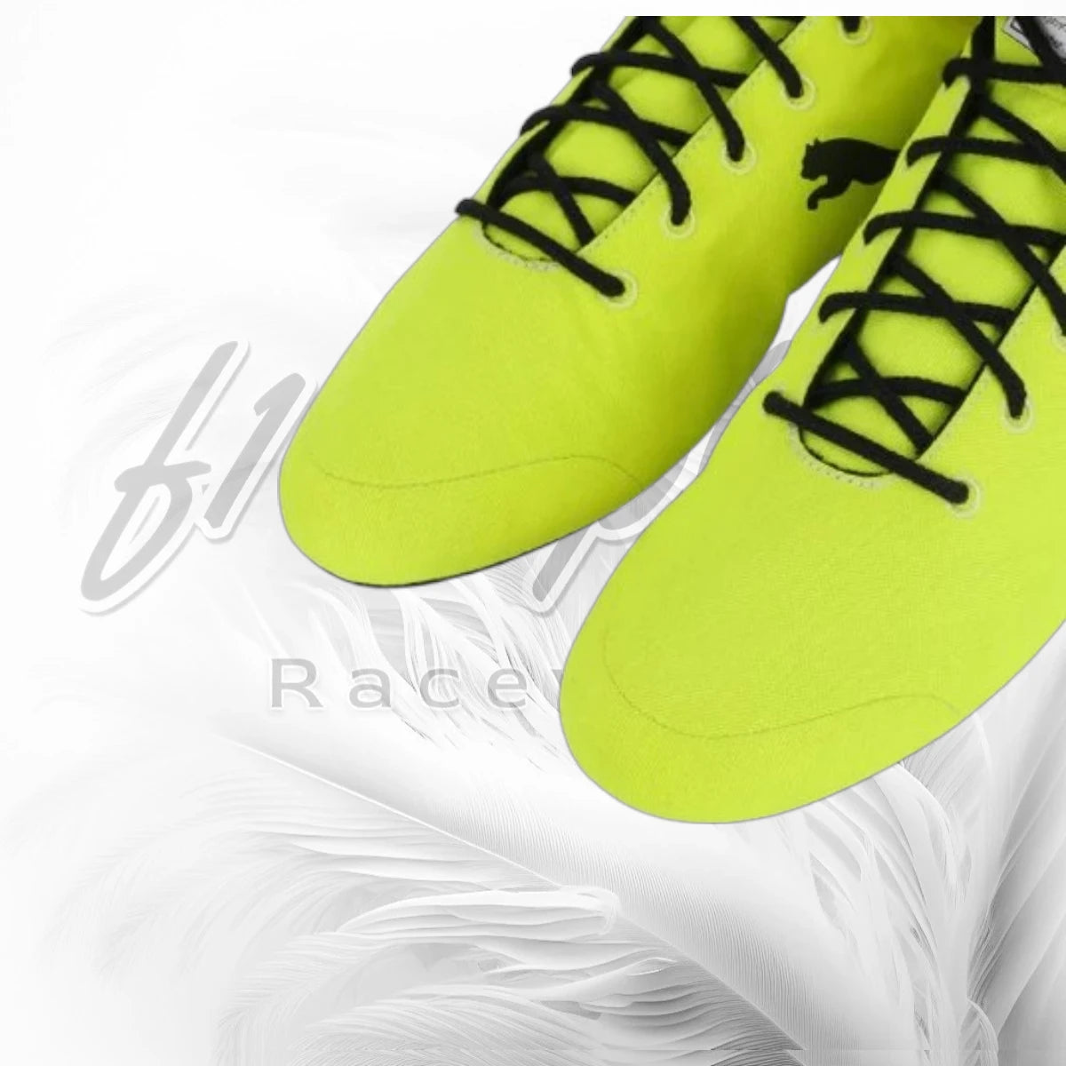 Neon Yellow Puma Motorsport Race Shoes | Formula 1 Inspired Racing Boots