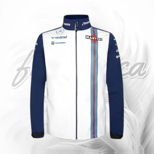 Williams Martini Racing F1 Team Softshell Jacket – Vintage Formula 1 Motorsport