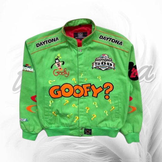 Vintage Goofy Daytona 500 NASCAR Racing Jacket – Disney Goofy Motorsport Jacket