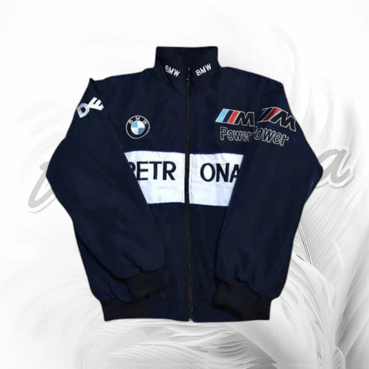 Vintage BMW Sauber F1 Team Jacket | BMW Petronas Motorsport Racing Jacket