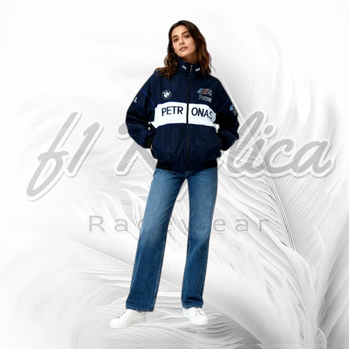 Vintage BMW Sauber F1 Team Jacket | BMW Petronas Motorsport Racing Jacket