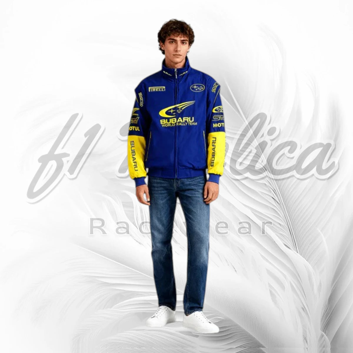 Vintage Subaru World Rally Team Racing Jacket
