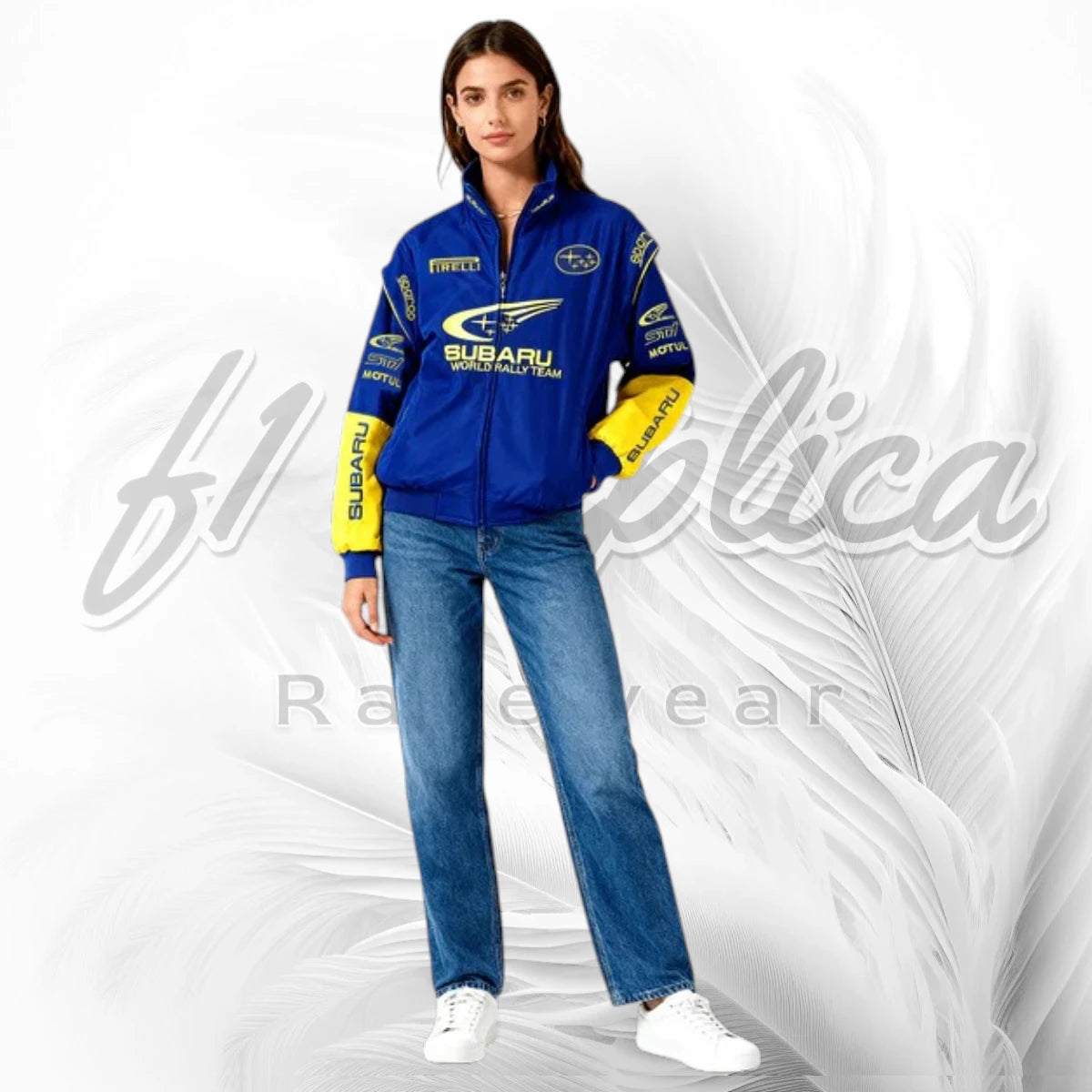 Vintage Subaru World Rally Team Racing Jacket