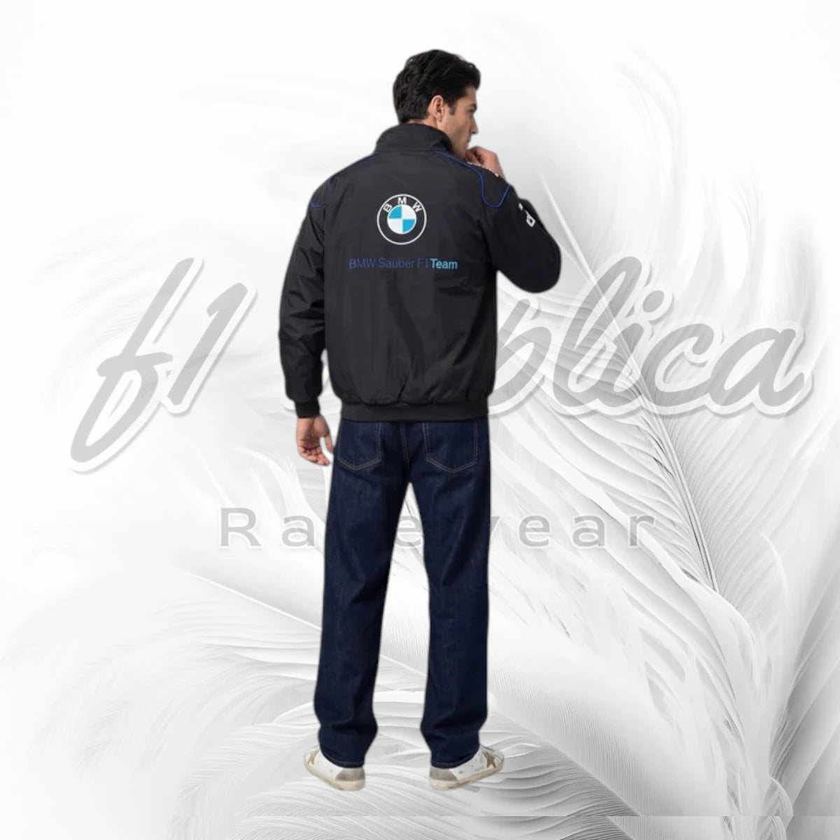 Vintage BMW Sauber F1 Team Jacket | BMW Petronas Motorsport Racing Jacket