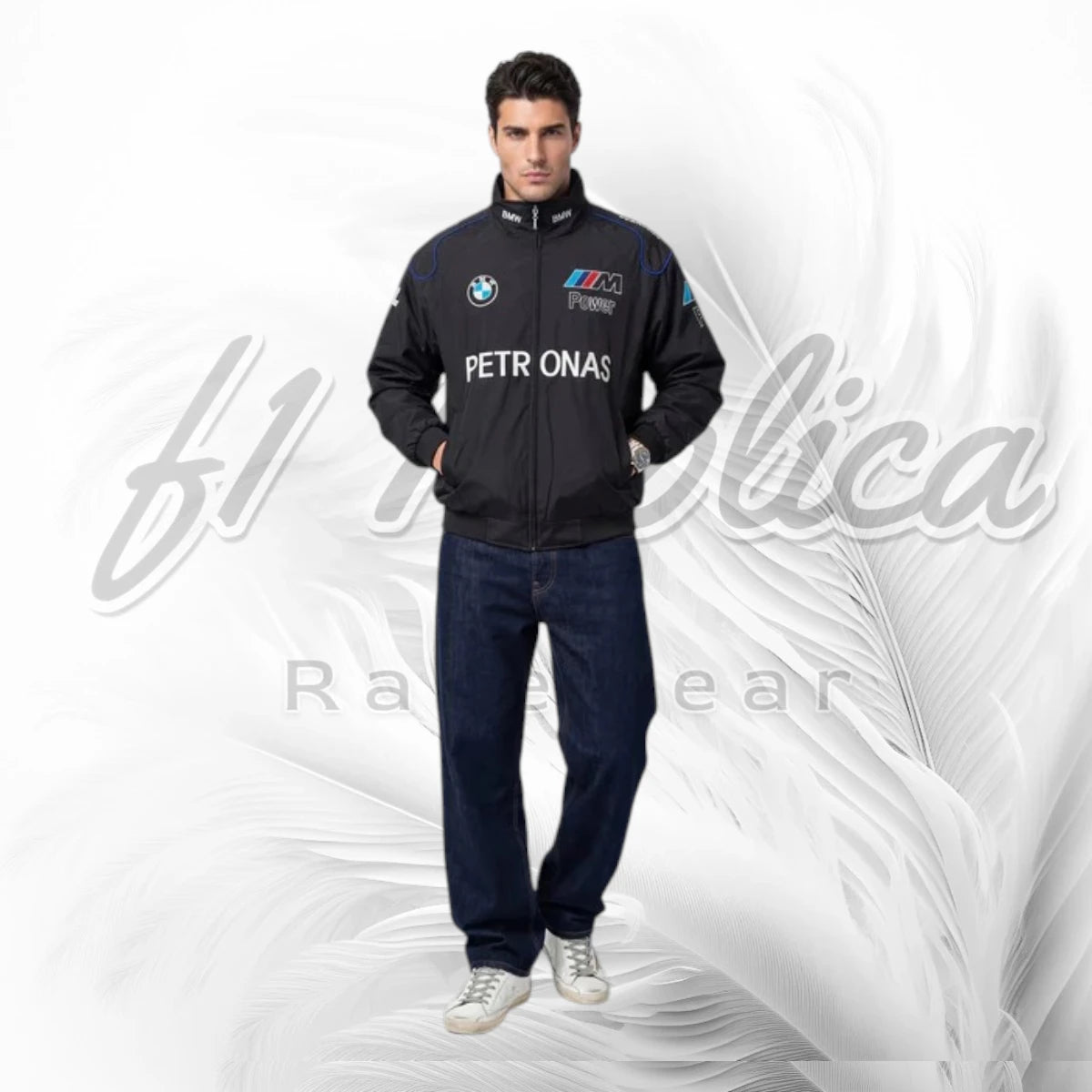 Vintage BMW Sauber F1 Team Jacket | BMW Petronas Motorsport Racing Jacket