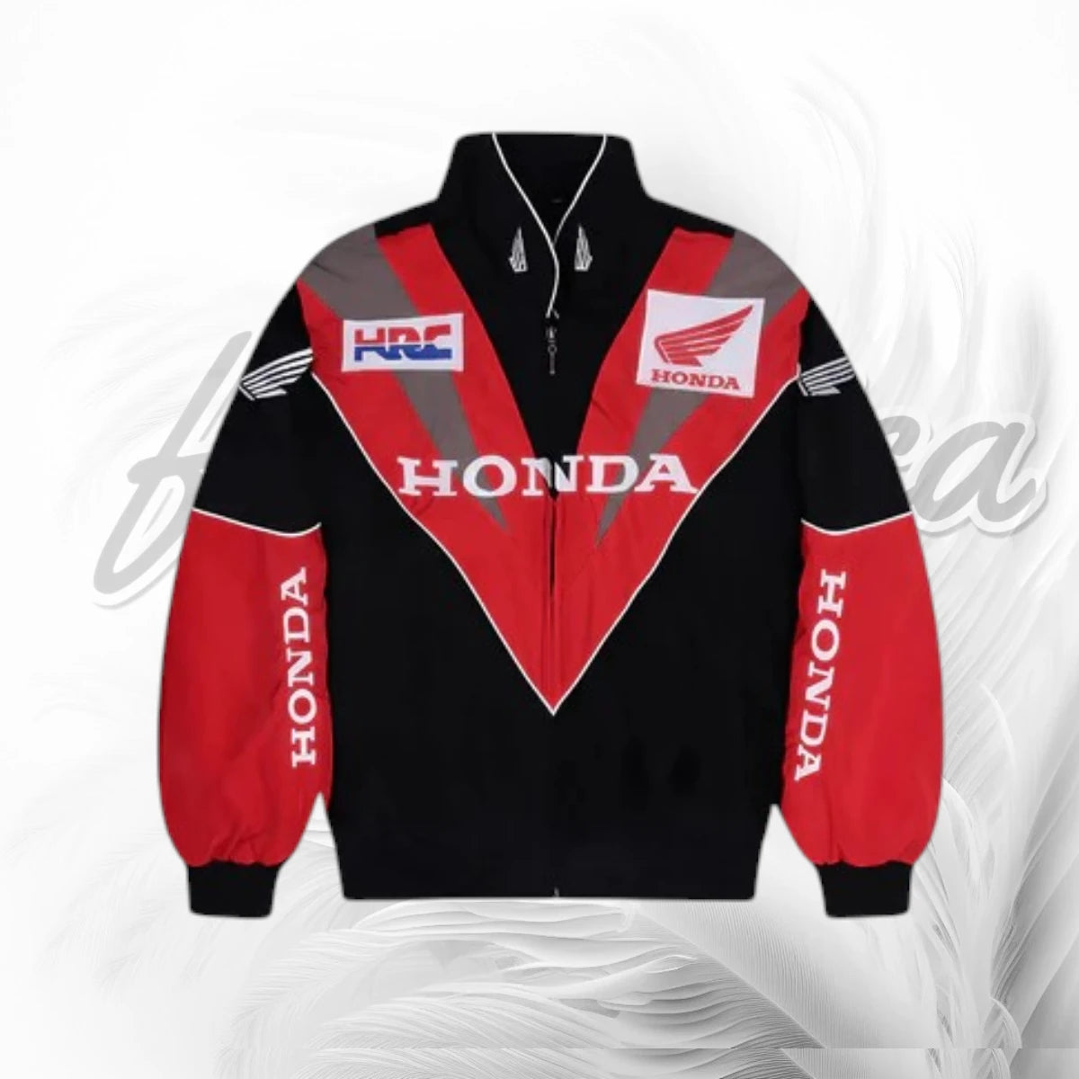 Vintage Honda HRC Racing Jacket | Classic Honda Motorsport Team Jacket